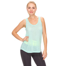 Load image into Gallery viewer, Sleeveless Mint Tank Top