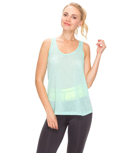 Sleeveless Mint Tank Top