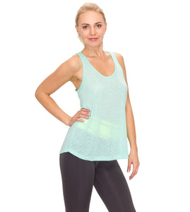 Sleeveless Mint Tank Top