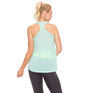 Sleeveless Mint Tank Top