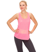 Load image into Gallery viewer, Sleeveless Fuchsia Tank Top