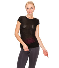 Load image into Gallery viewer, Short Sleeve Round Neck Tops